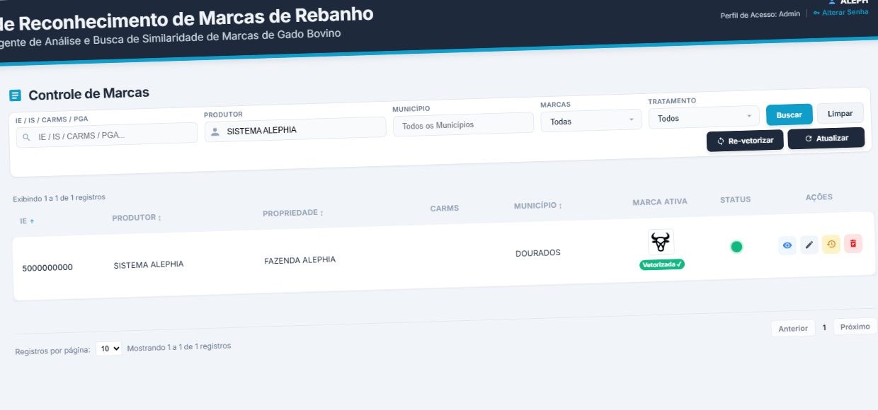 Versão Mobile Field